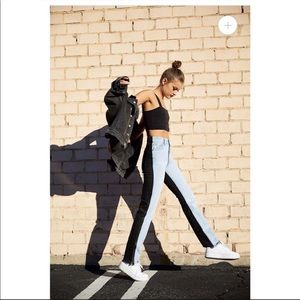 REVICE two tone denim